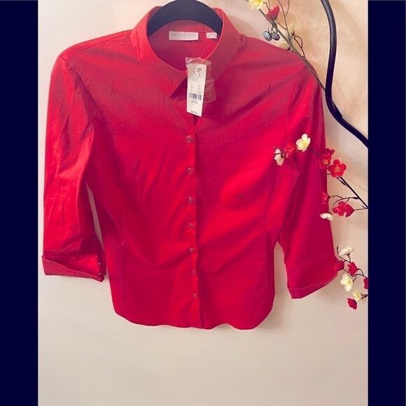 🎀New York & CO Button Down Shirt X SMALL - Picture 1 of 9